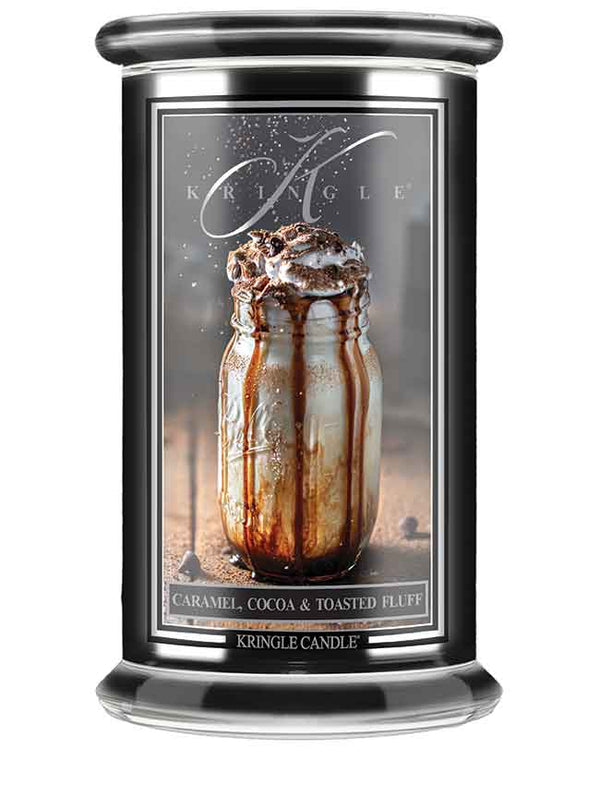 Caramel, Cocoa & Toasted Fluff  | Large 2-wick - Kringle Candle Company