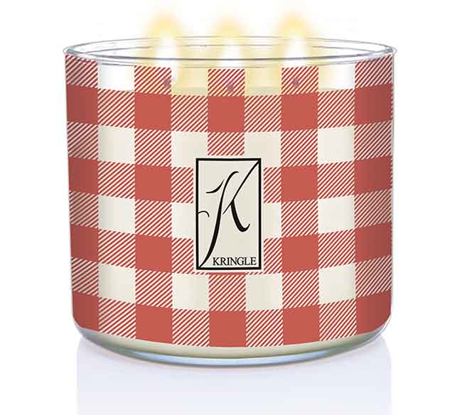 Apple Cider Donut 3-Wick Candle - Kringle Candle Company