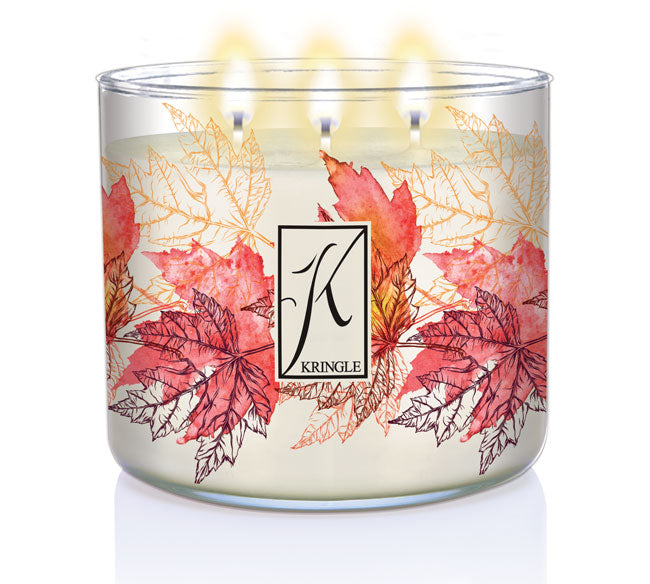 Leaf Peeper  | 3-wick Candle - Kringle Candle Company