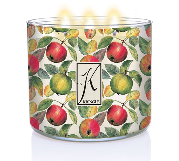 Macintosh Apple | 3-wick Candle - Kringle Candle Company