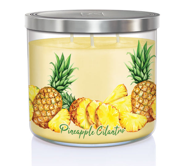 Pineapple Cilantro | 3-wick Candle - Kringle Candle Company