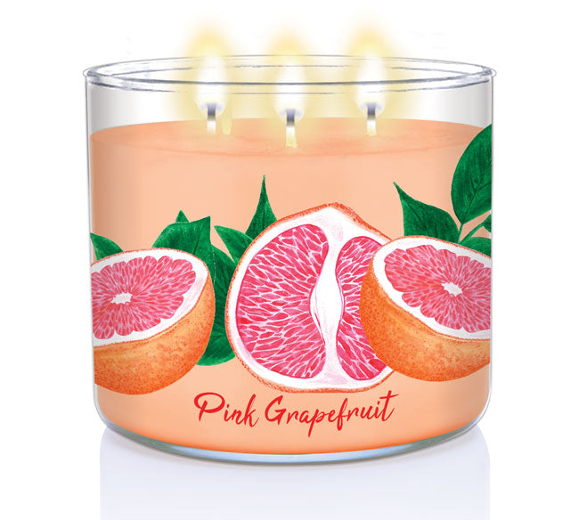 Pink Grapefruit | 3-wick Candle - Kringle Candle Company