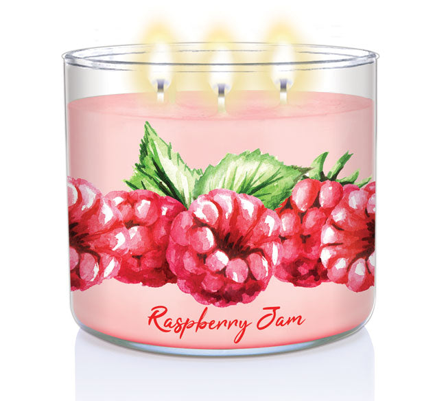 Raspberry Jam | 3-wick Candle - Kringle Candle Company