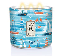 Salt Water Taffy | 3-wick Candle - Kringle Candle Company