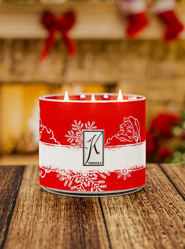 Father Christmas  3-wick - Kringle Candle Company