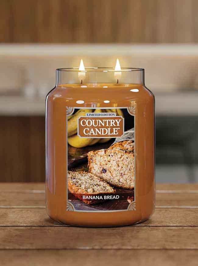 Banana Bread Large 2-wick - Kringle Candle Company