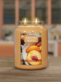 Juicy Peach Large 2-wick - Kringle Candle Company