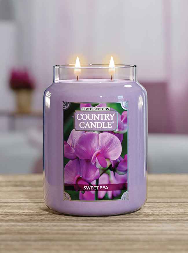 Sweet Pea Large 2-wick - Kringle Candle Company