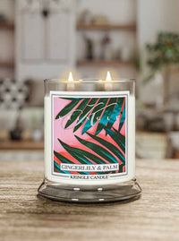 Gingerlily & Palm Medium 2-wick - Kringle Candle Company