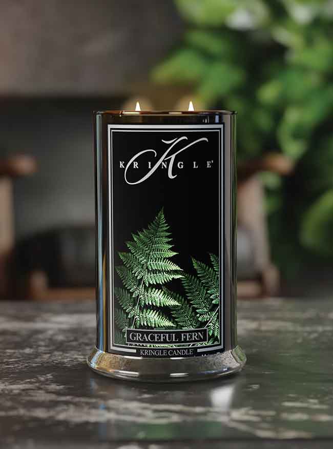 Graceful Fern Large 2-wick - Kringle Candle Company