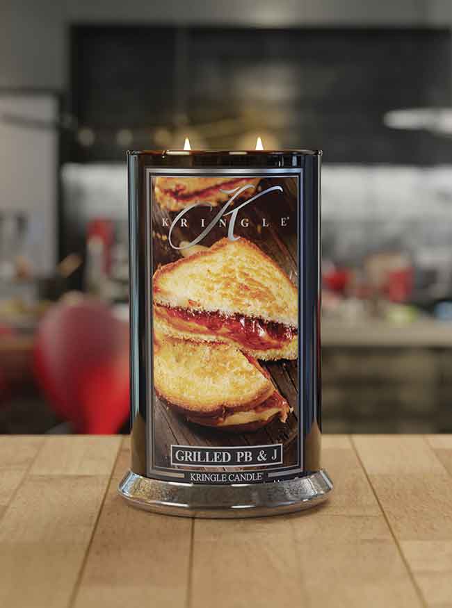 Grilled PB & J  | Large 2-wick - Kringle Candle Company