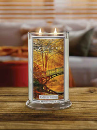 Amber Wood  Large 2-wick - Kringle Candle Company