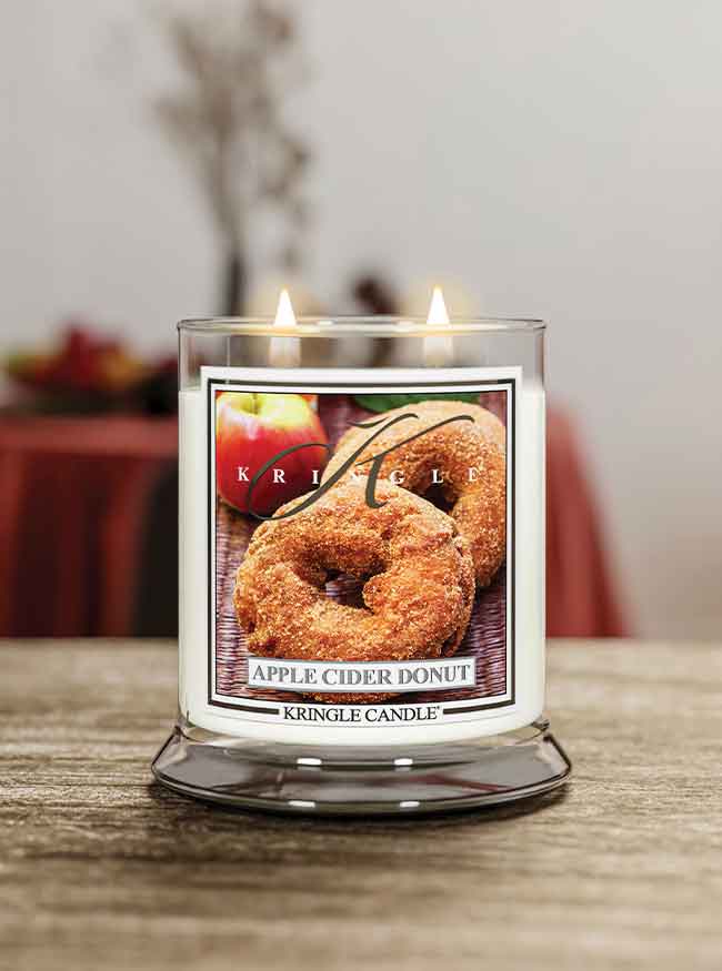 Apple Cider Donut Medium 2-wick - Kringle Candle Company