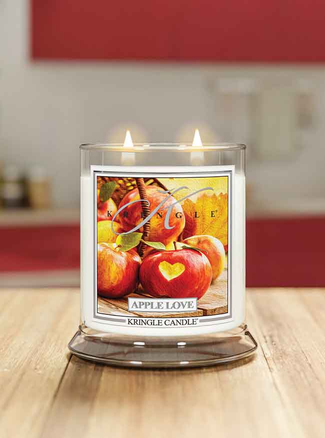 Apple Love Medium 2-wick - Kringle Candle Company