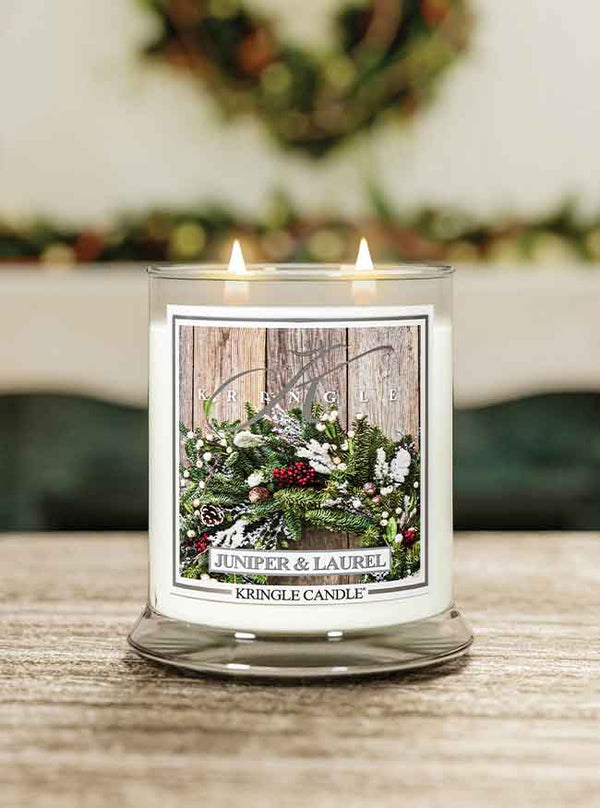 Juniper & Laurel Medium 2-wick - Kringle Candle Company