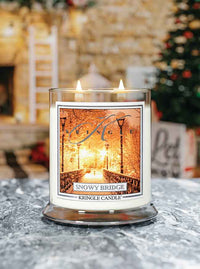 Snowy Bridge Medium 2-wick