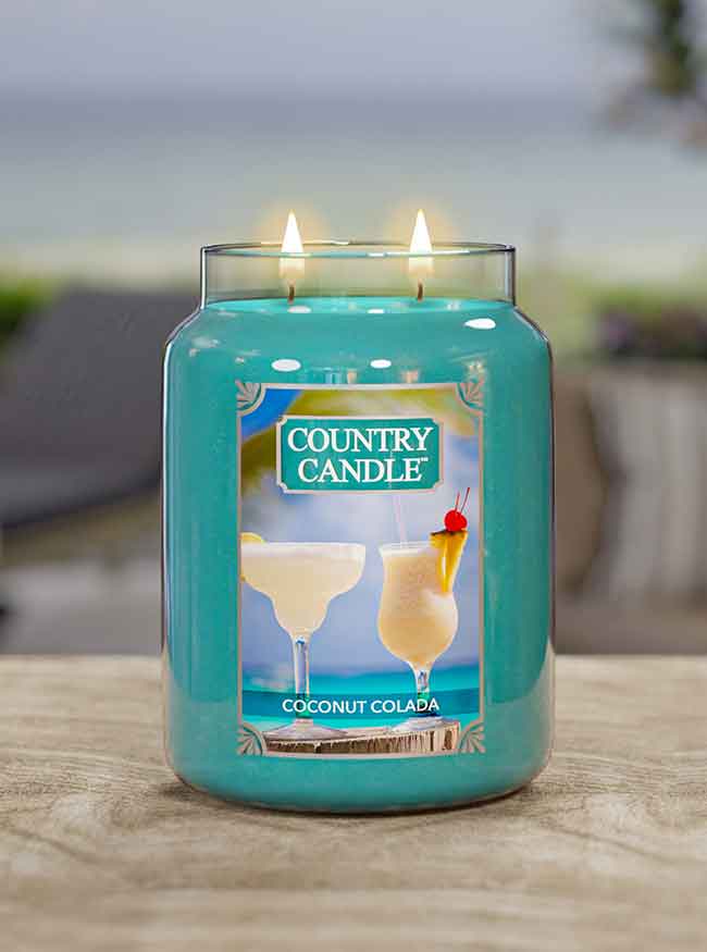 Coconut Colada Large 2-wick - Kringle Candle Company