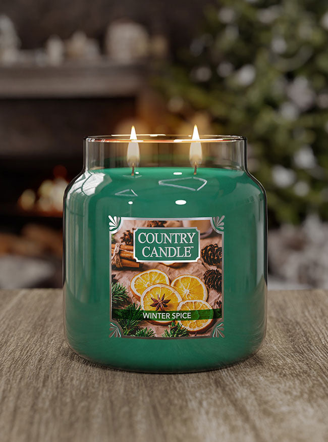 Winter Spice Medium 2-wick - Kringle Candle Company