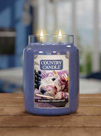 Blueberry Cream Pop Large 2-wick - Kringle Candle Company