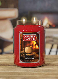 Fireside Chai Large 2-wick - Kringle Candle Company