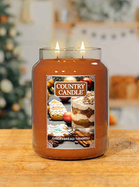 Gingerbread Tiramisu Large 2-wick - Kringle Candle Company