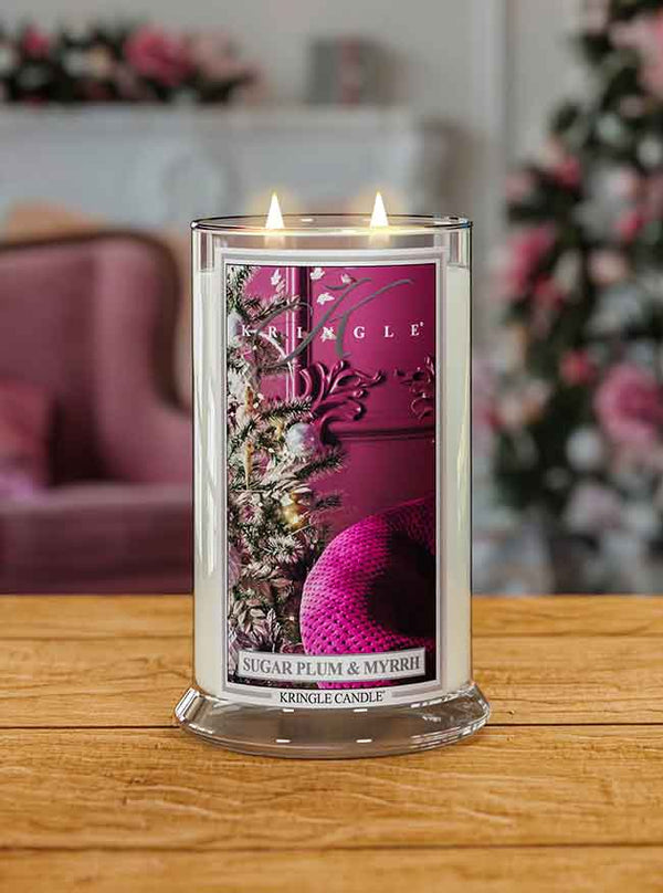 Sugar Plum & Myrrh Large 2-Wick - Kringle Candle Company