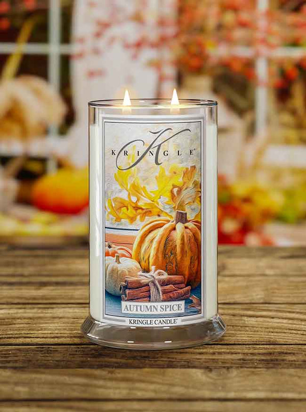 Autumn Spice  Large 2-wick - Kringle Candle Company