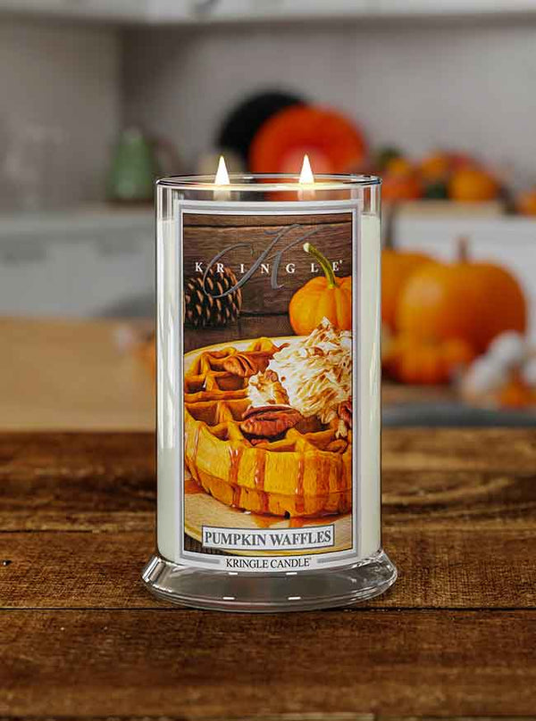 Pumpkin Waffles Large 2-wick - Kringle Candle Company