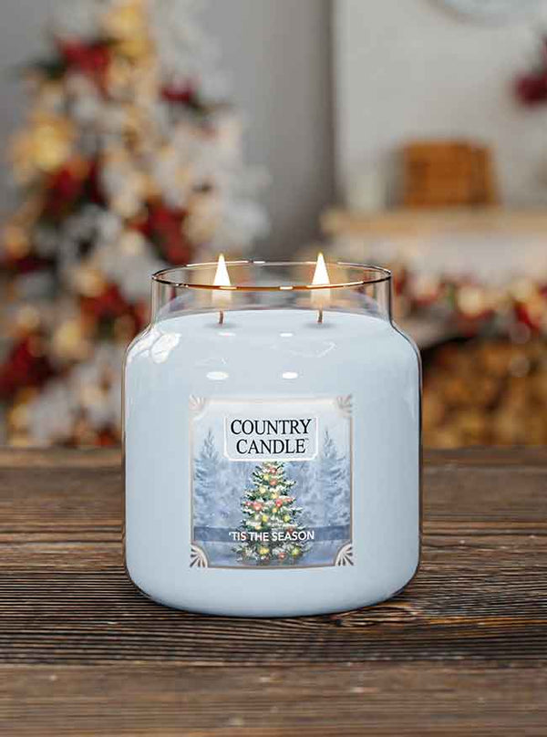 'Tis The Season Medium 2-wick - Kringle Candle Company