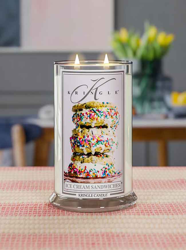 Ice Cream Sandwiches  Large 2-wick - Kringle Candle Company