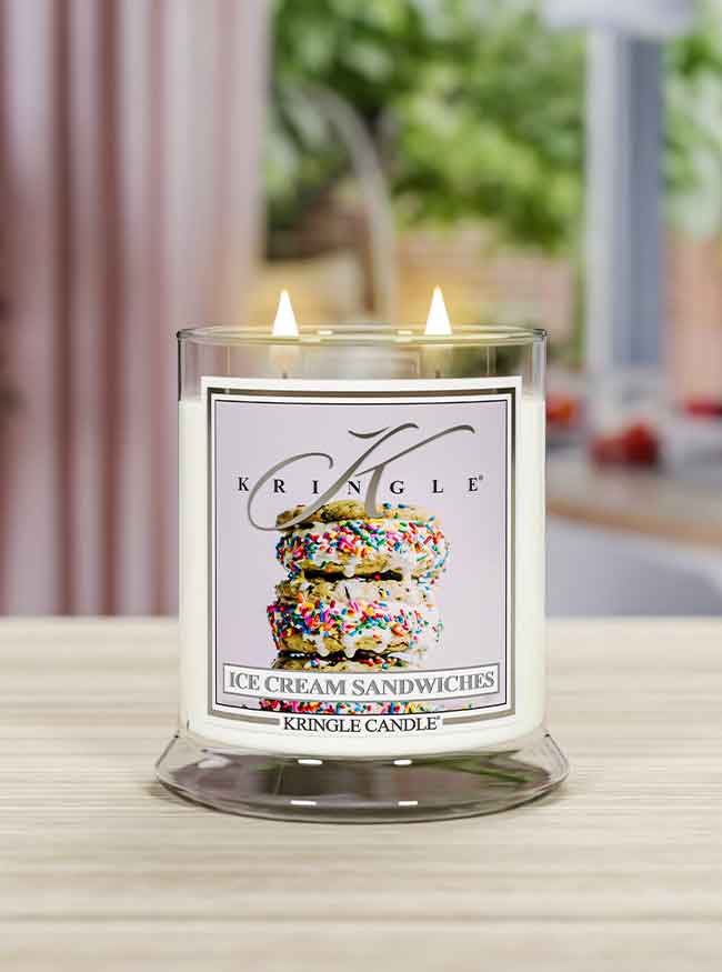 Ice Cream Sandwiches Medium 2-Wick - Kringle Candle Company