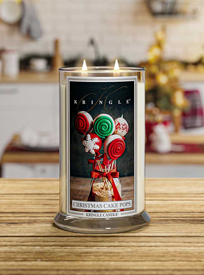 Christmas Cake Pops  Large 2-wick - Kringle Candle Company