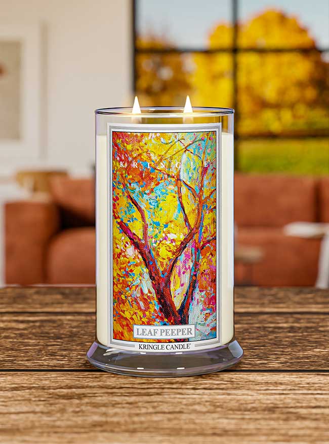 Leaf Peeper Large 2-wick - Kringle Candle Company