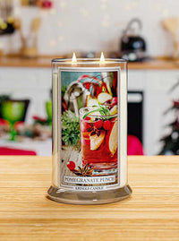 Pomegranate Punch Large 2-wick - Kringle Candle Company