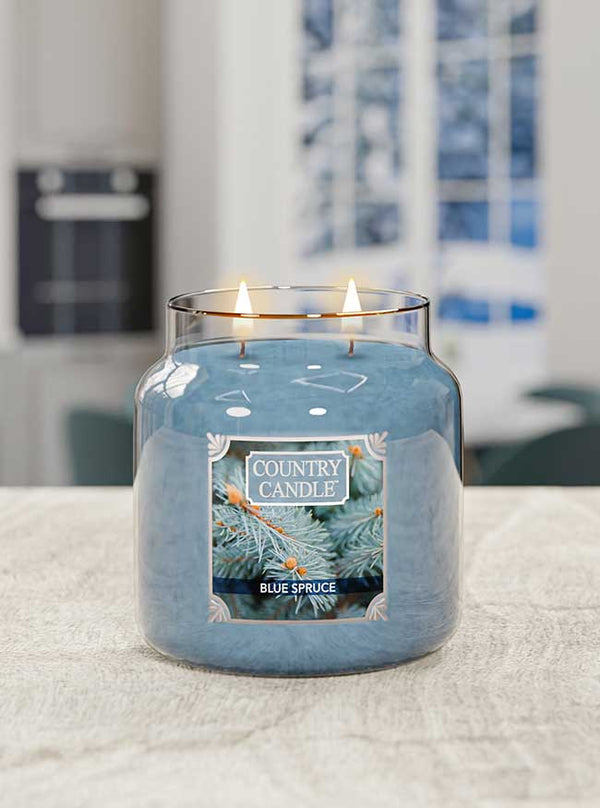 Blue Spruce Medium 2-wick - Kringle Candle Company