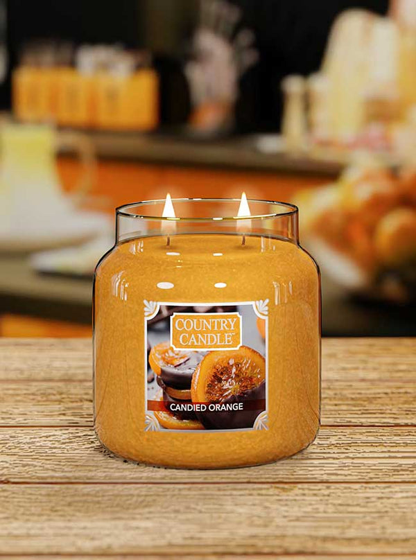 Candied Orange Medium 2-wick - Kringle Candle Company