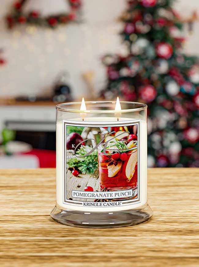 Pomegranate Punch Medium 2-wick - Kringle Candle Company