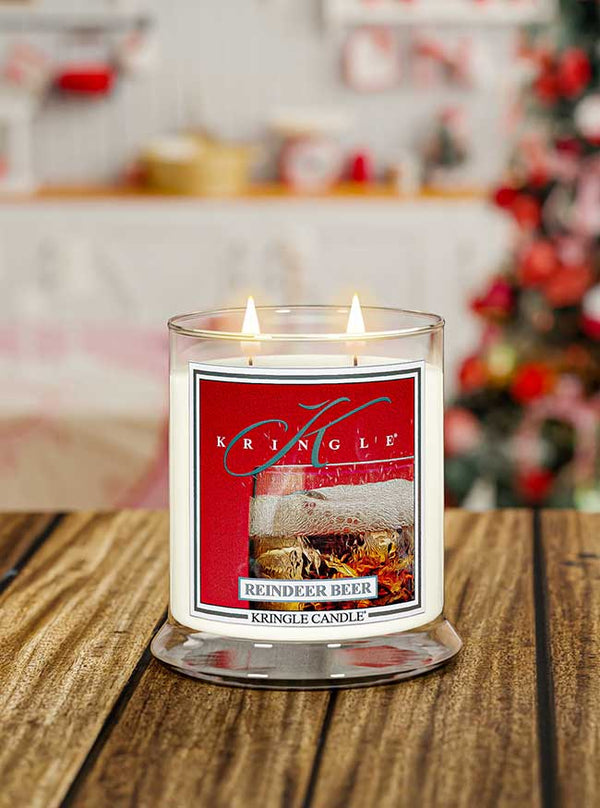 Reindeer Beer Medium 2-wick - Kringle Candle Company