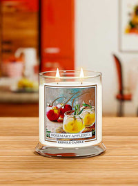 Rosemary Applerita Medium 2-wick - Kringle Candle Company