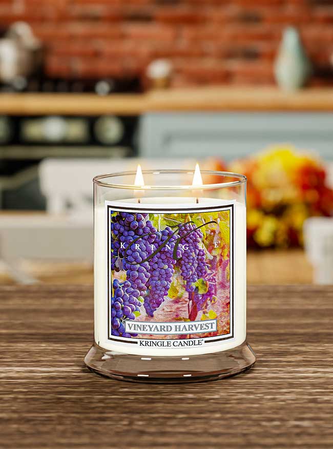 Vineyard Harvest Medium 2-wick - Kringle Candle Company