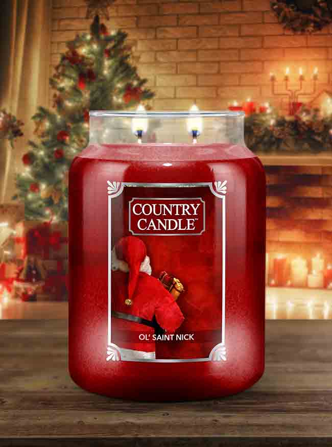 Ol' Saint Nick Large 2-wick - Kringle Candle Company