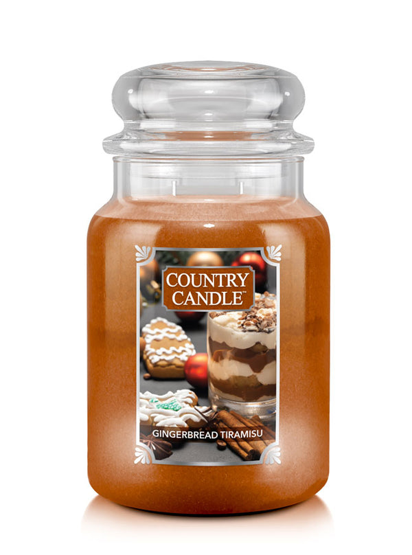 Gingerbread Tiramisu Large 2-wick - Kringle Candle Company