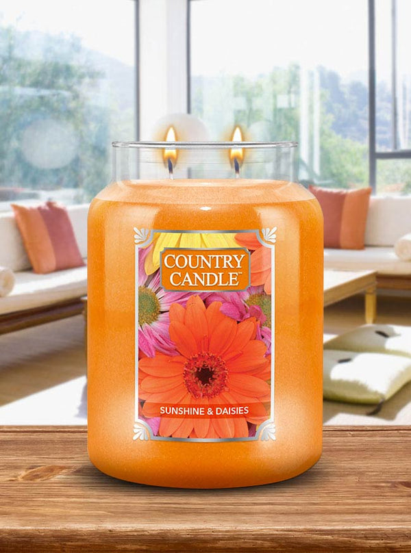 Sunshine & Daisies Large 2-wick - Kringle Candle Company