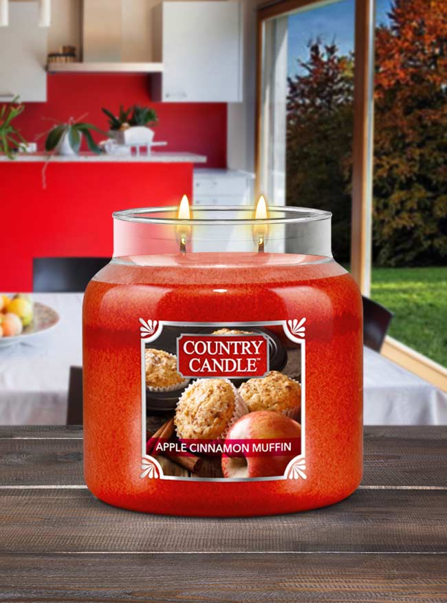 Apple Cinnamon Muffin Medium Jar - Kringle Candle Company