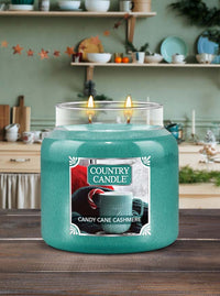 Candy Cane Cashmere Medium 2-wick - Kringle Candle Company