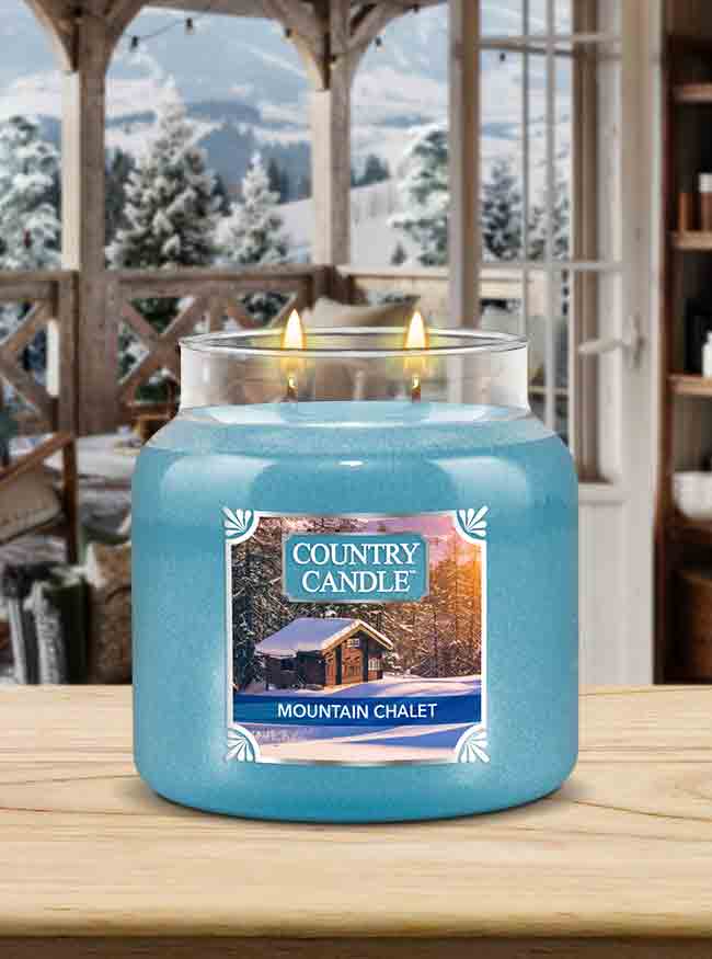 Mountain Chalet Medium 2-wick - Kringle Candle Company