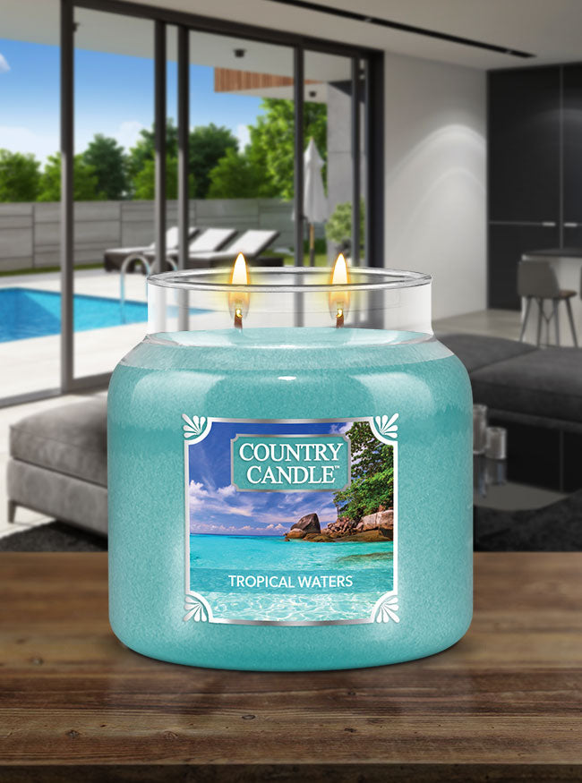 Tropical Waters Medium 2-wick - Kringle Candle Company