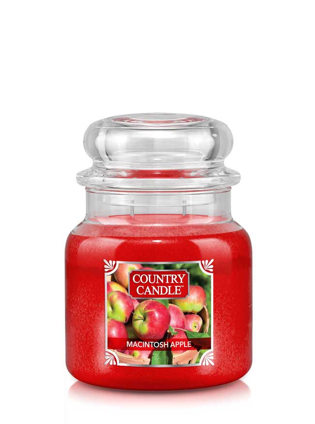 MacIntosh Apple Medium Jar Candle - Kringle Candle Company