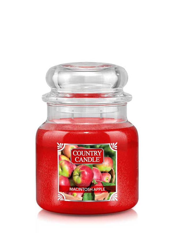 MacIntosh Apple Medium Jar Candle - Kringle Candle Company