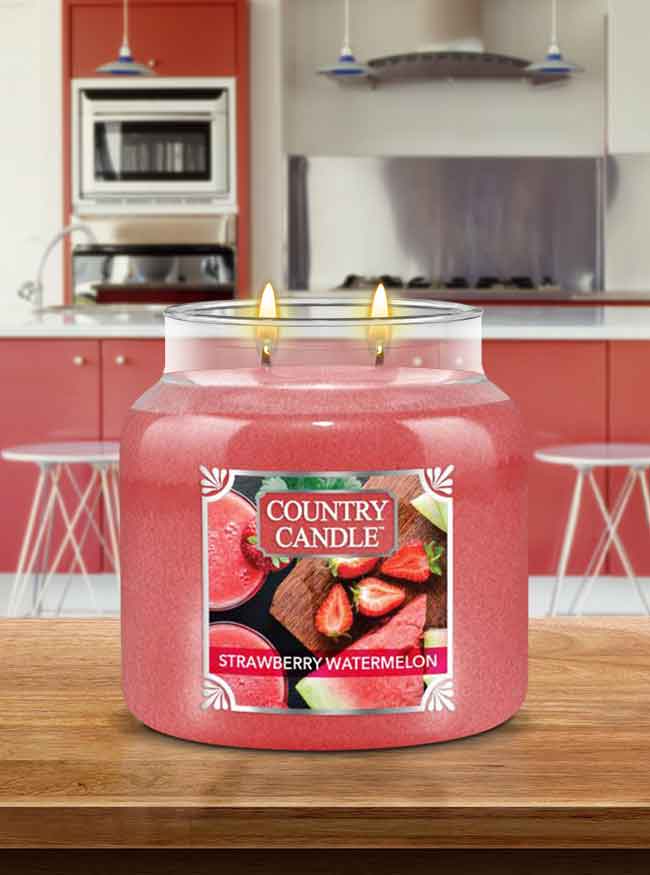 Strawberry Watermelon Medium 2-wick - Kringle Candle Company